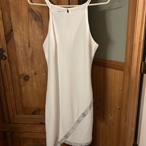 White Graduation Dress